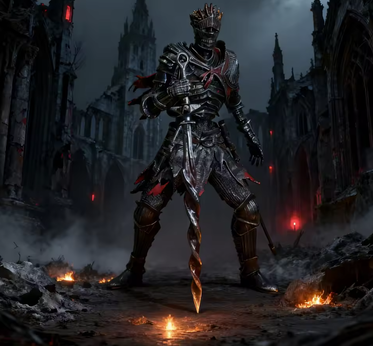 Dark Souls 3 "Salary King" Figure